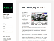 Tablet Screenshot of fieldtestjournal.com